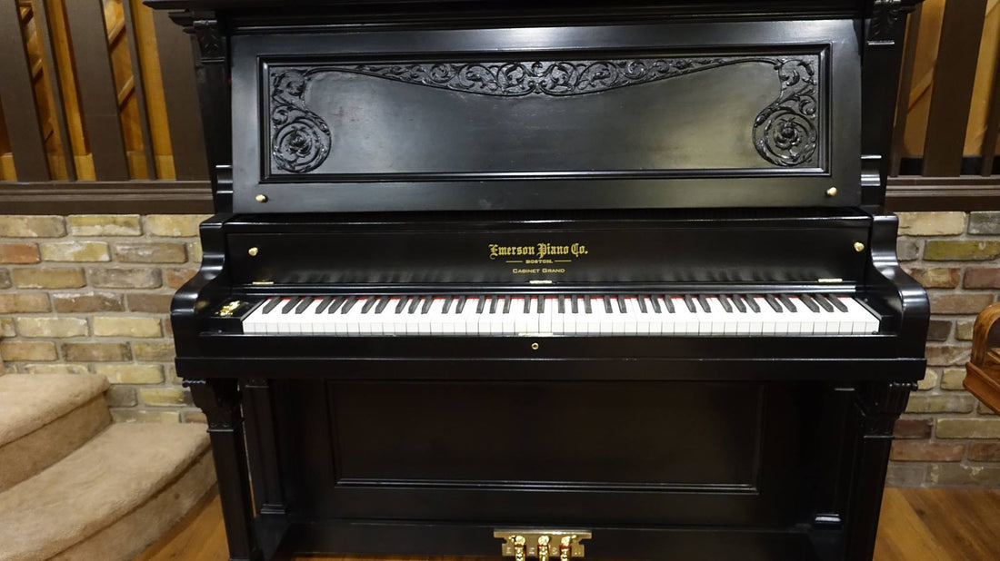 Piano Restoration Blog - Brig's Pick of the Week! 1902 Emerson Upright Piano!