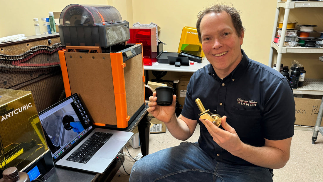 Revolutionizing Piano Restoration with 3D Printing: Replicating a Lost Piano Leg for a Piano in Maine!