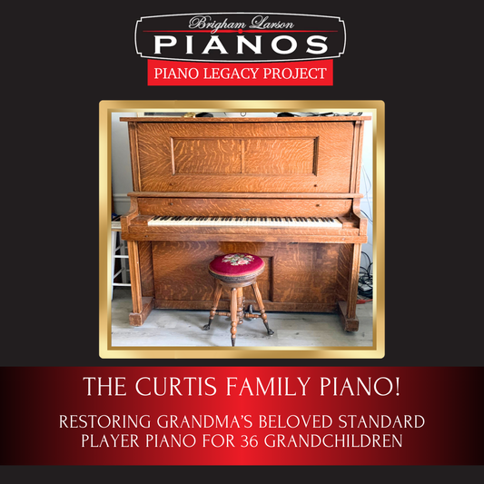 The Curtis Family Piano!