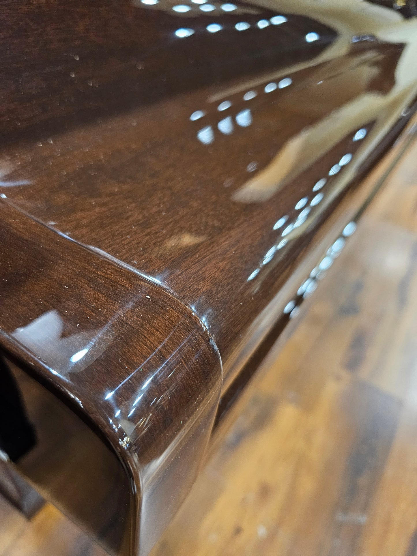 Hallet Davis 160 5'3" Dark Walnut Polish Grand Piano