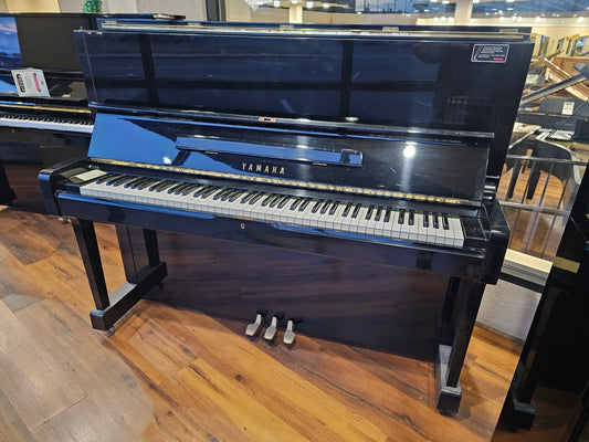 1978 Yamaha U1 48" Polished Black Upright Piano