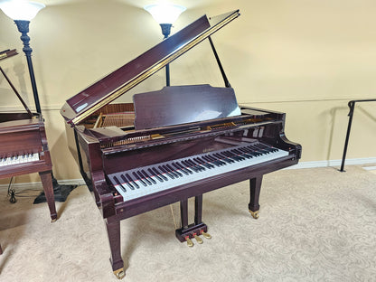 Weber WG-50 4'11" Polished Mahogany Baby Grand Piano