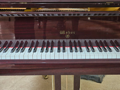 Weber WG-50 4'11" Polished Mahogany Baby Grand Piano