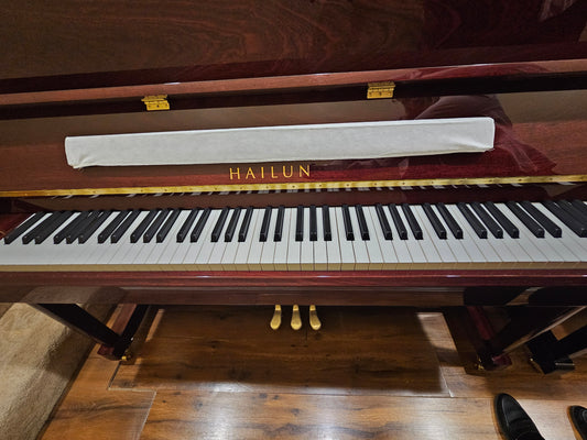 Hailun 5P 50" Mahogany Polish Upright Piano