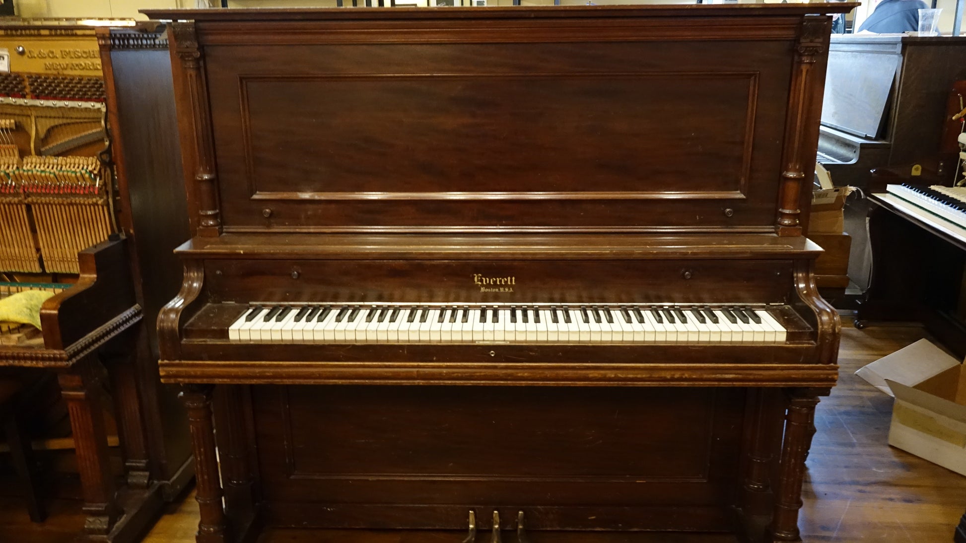 Image 6 of 1904 Everett Upright 58"