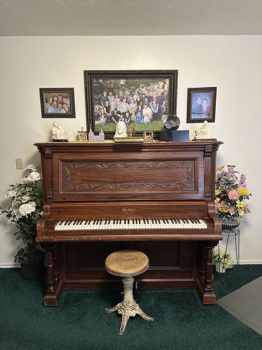 The Bennion Family Piano!