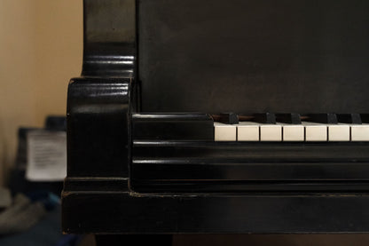 Image 26 of 1934 Baldwin 9' Concert Grand Black with QRS Self Playing System