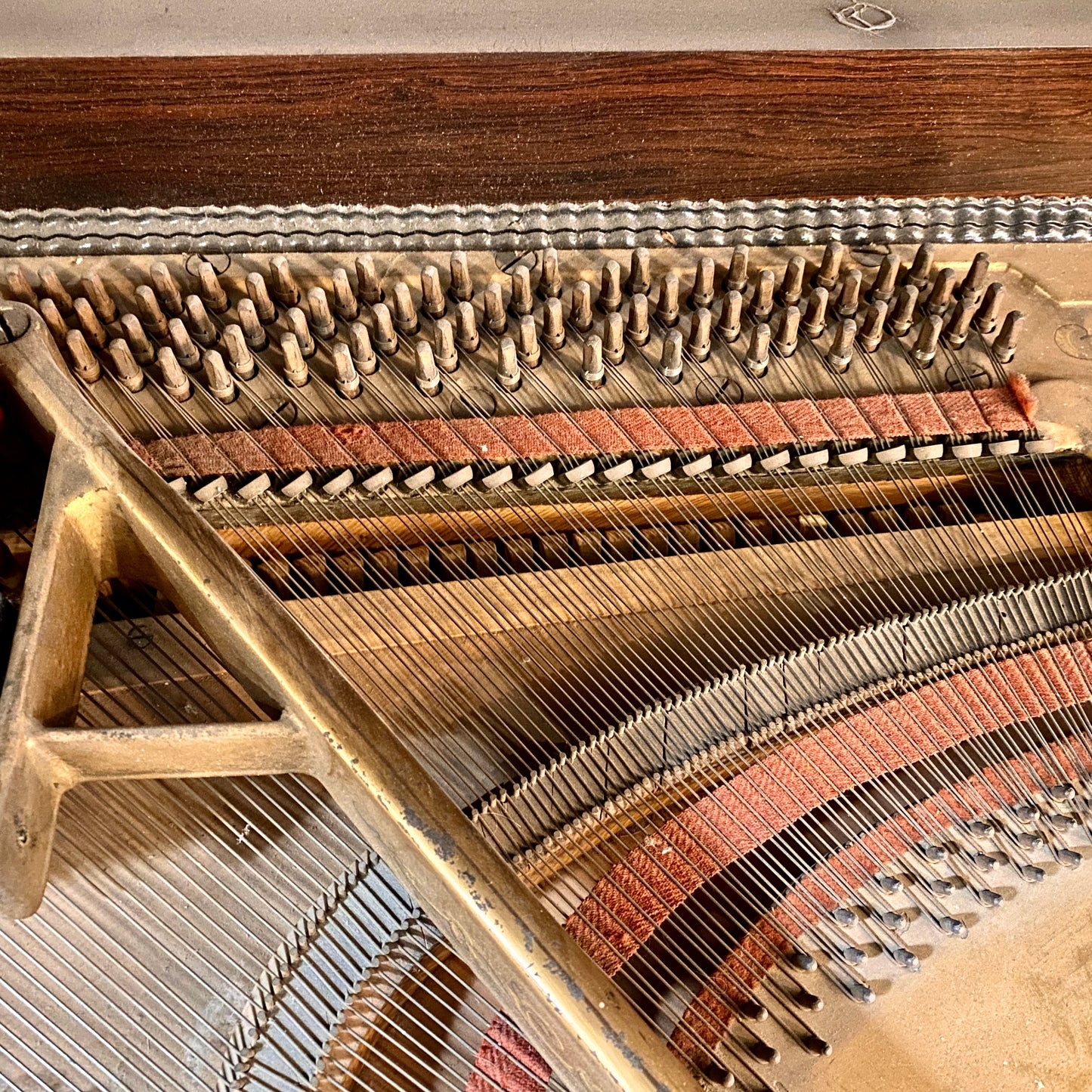 SALE! 1885 Behning & Son Square Grand Piano