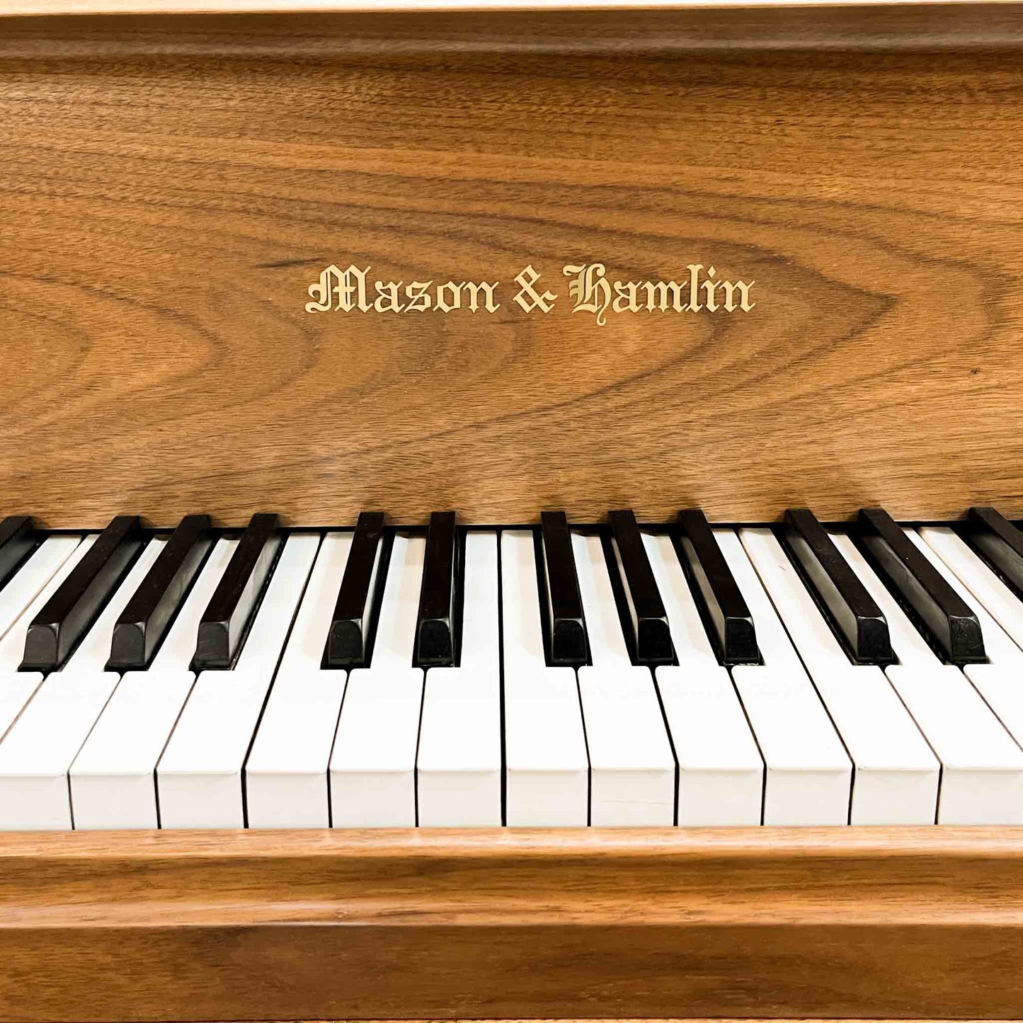 SOLD 1964 Mason & Hamlin Commissioned Wood Finish Grand Piano