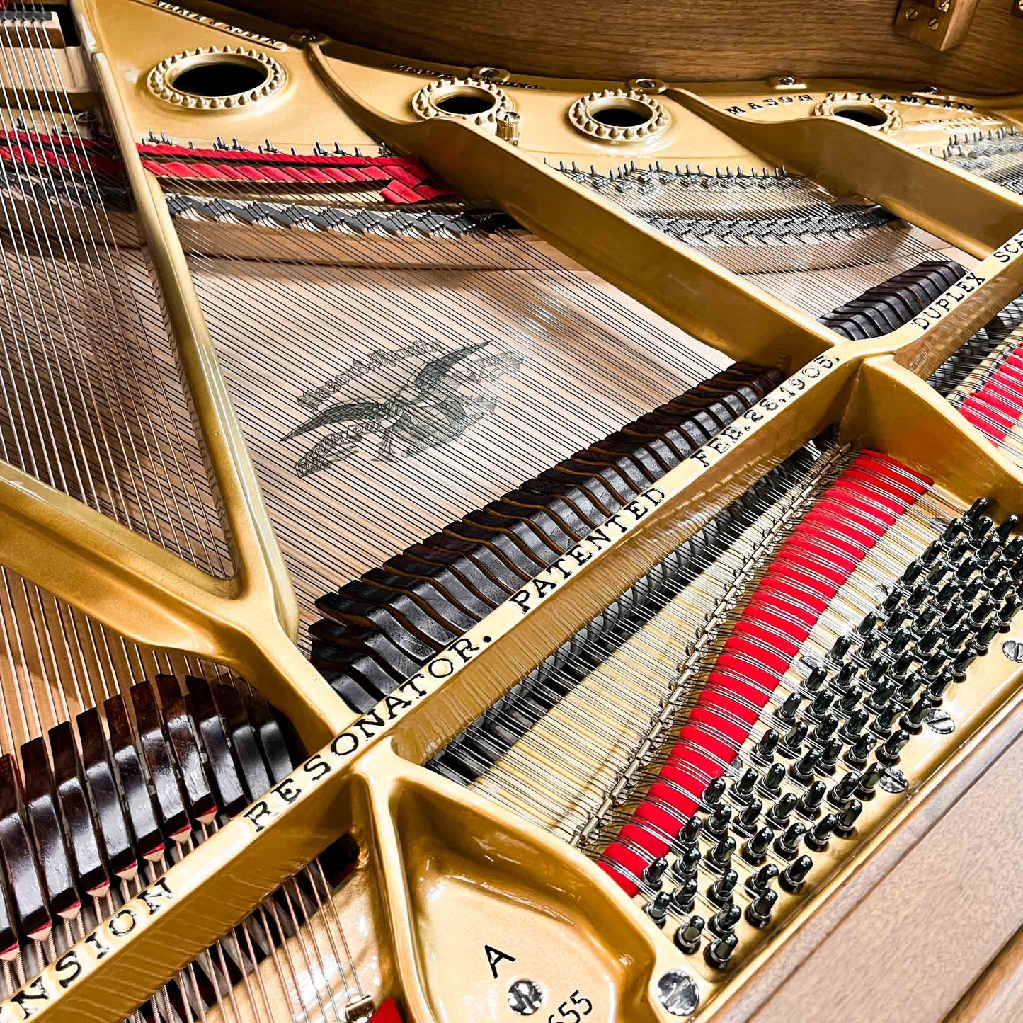 SOLD 1964 Mason & Hamlin Commissioned Wood Finish Grand Piano