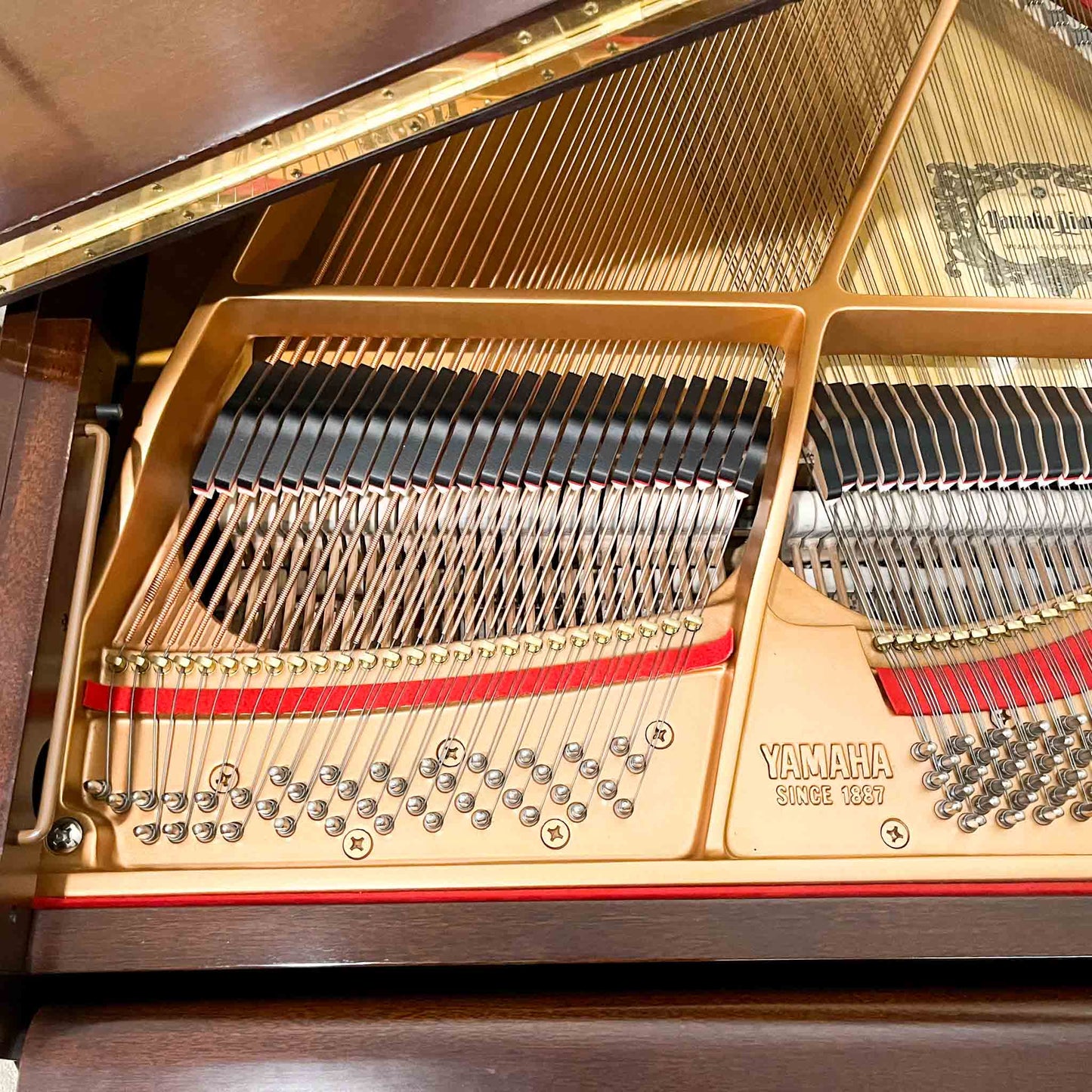 2002 Yamaha GH1 5'3 Wood Finish Grand Piano