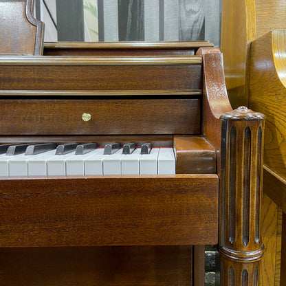 1943 Baldwin Acrosonic 36" Walnut Wood Finish Spinet Piano