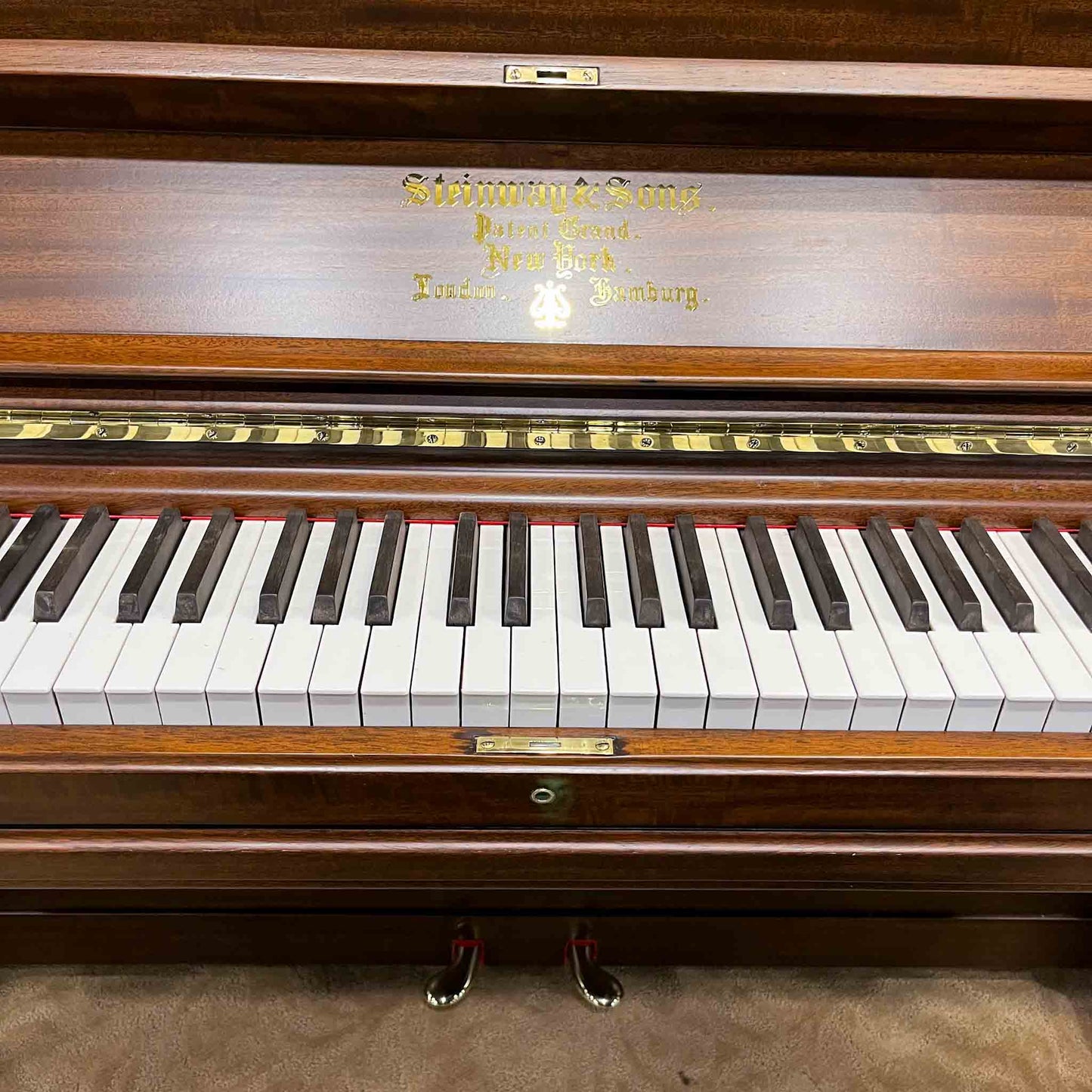 1922 Steinway 52" Upright Piano with Self Playing System