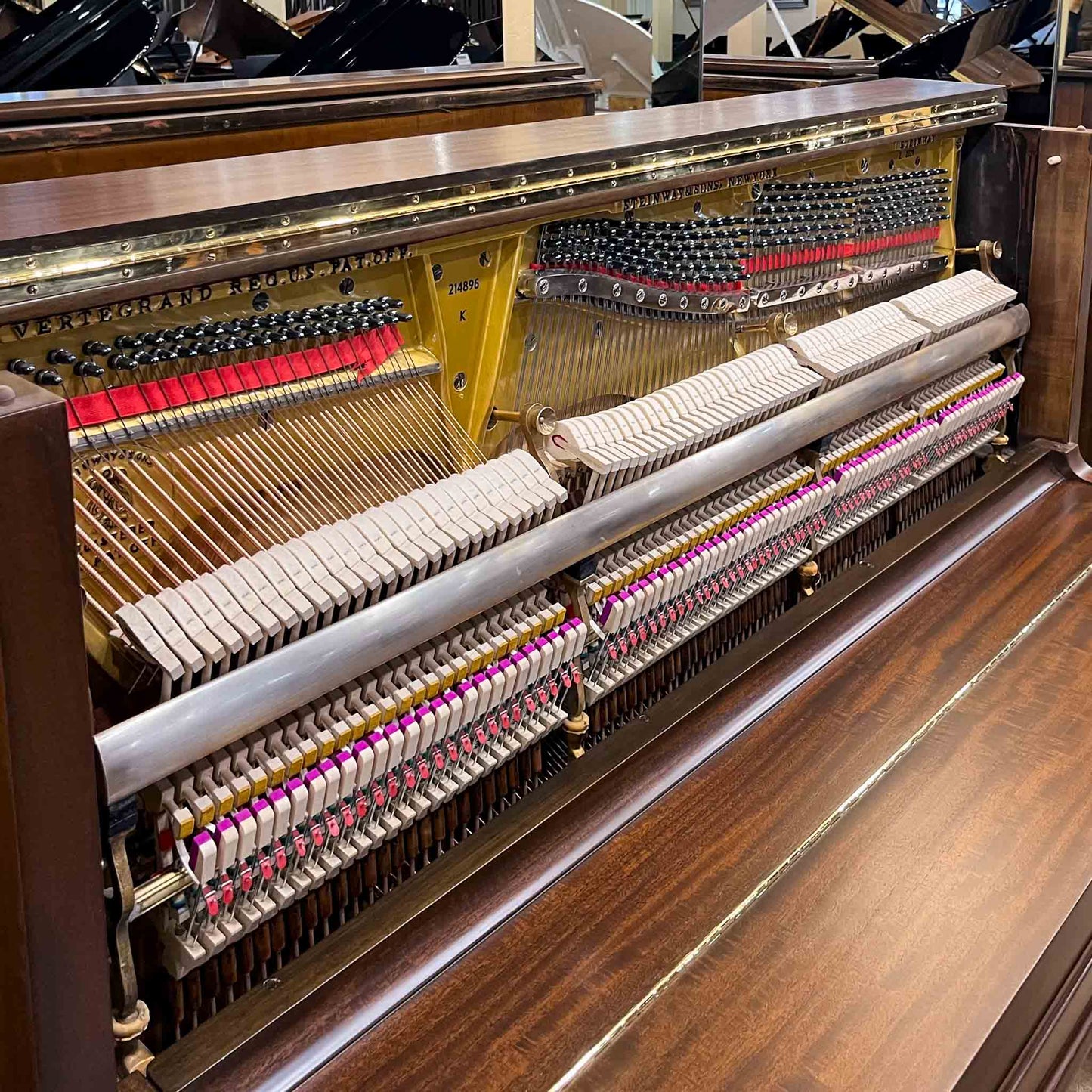 1922 Steinway 52" Upright Piano with Self Playing System