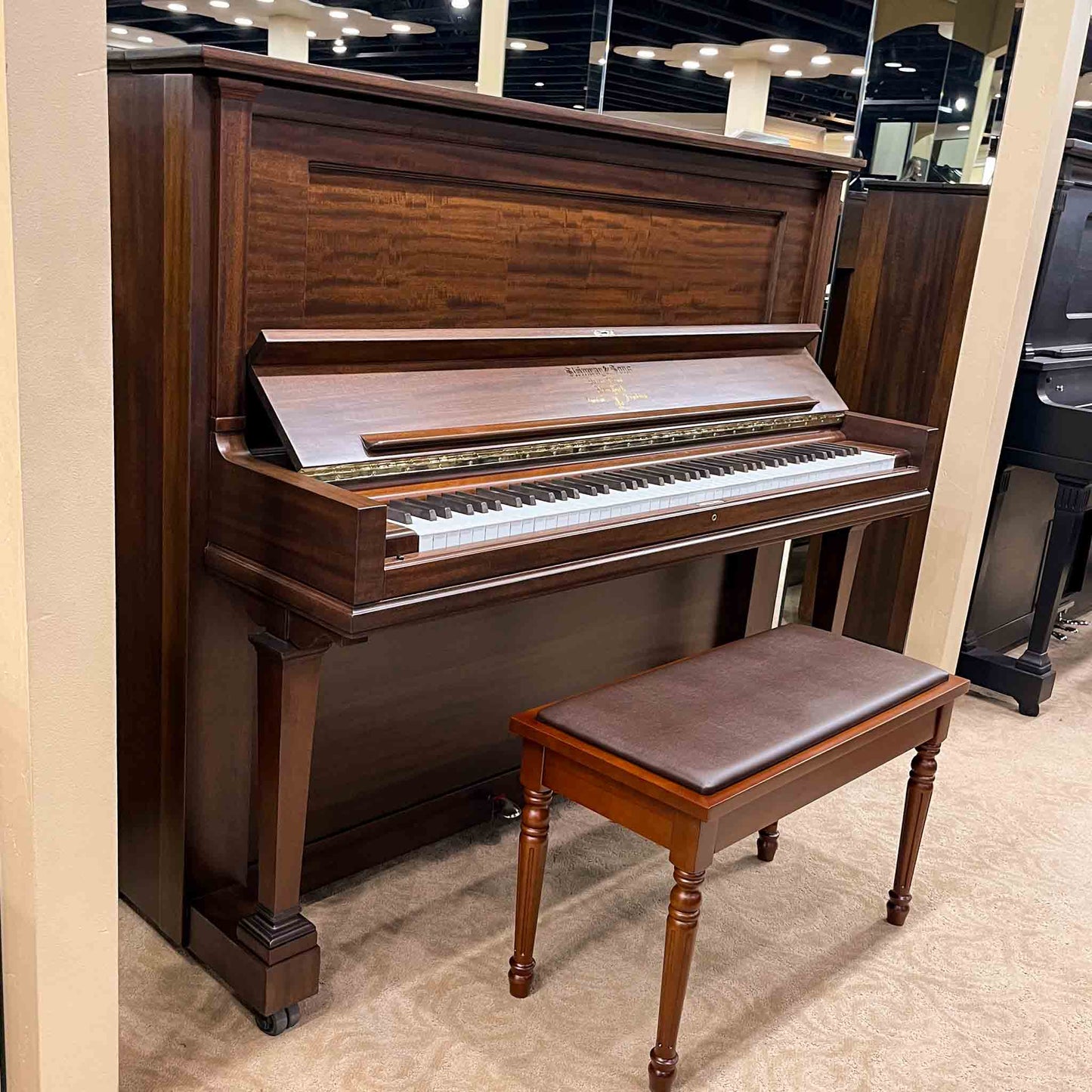 1922 Steinway 52" Upright Piano with Self Playing System