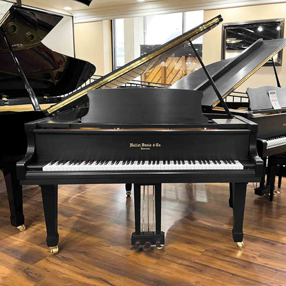 2017 Hallet Davis 160 Satin Black 5'3" Grand Piano