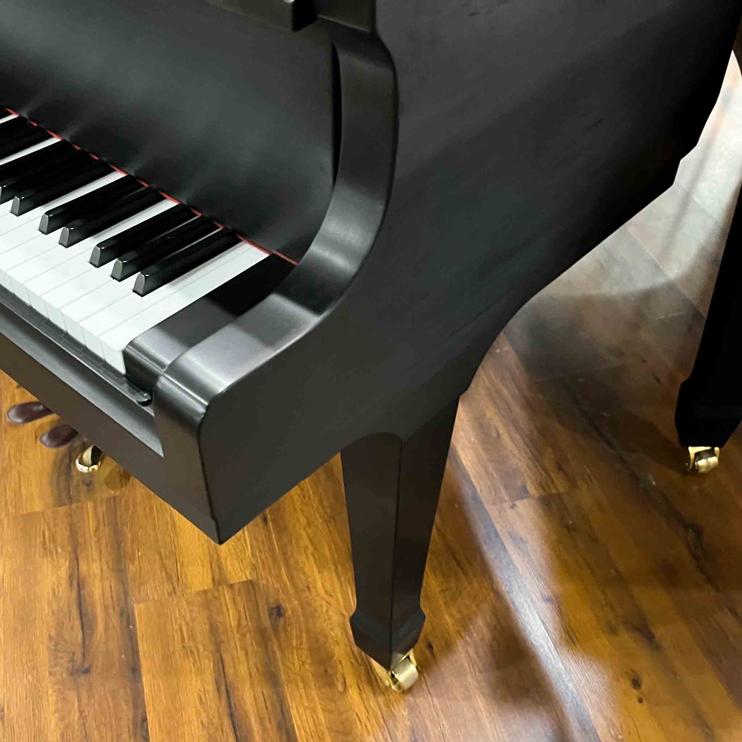 2017 Hallet Davis 160 Satin Black 5'3" Grand Piano