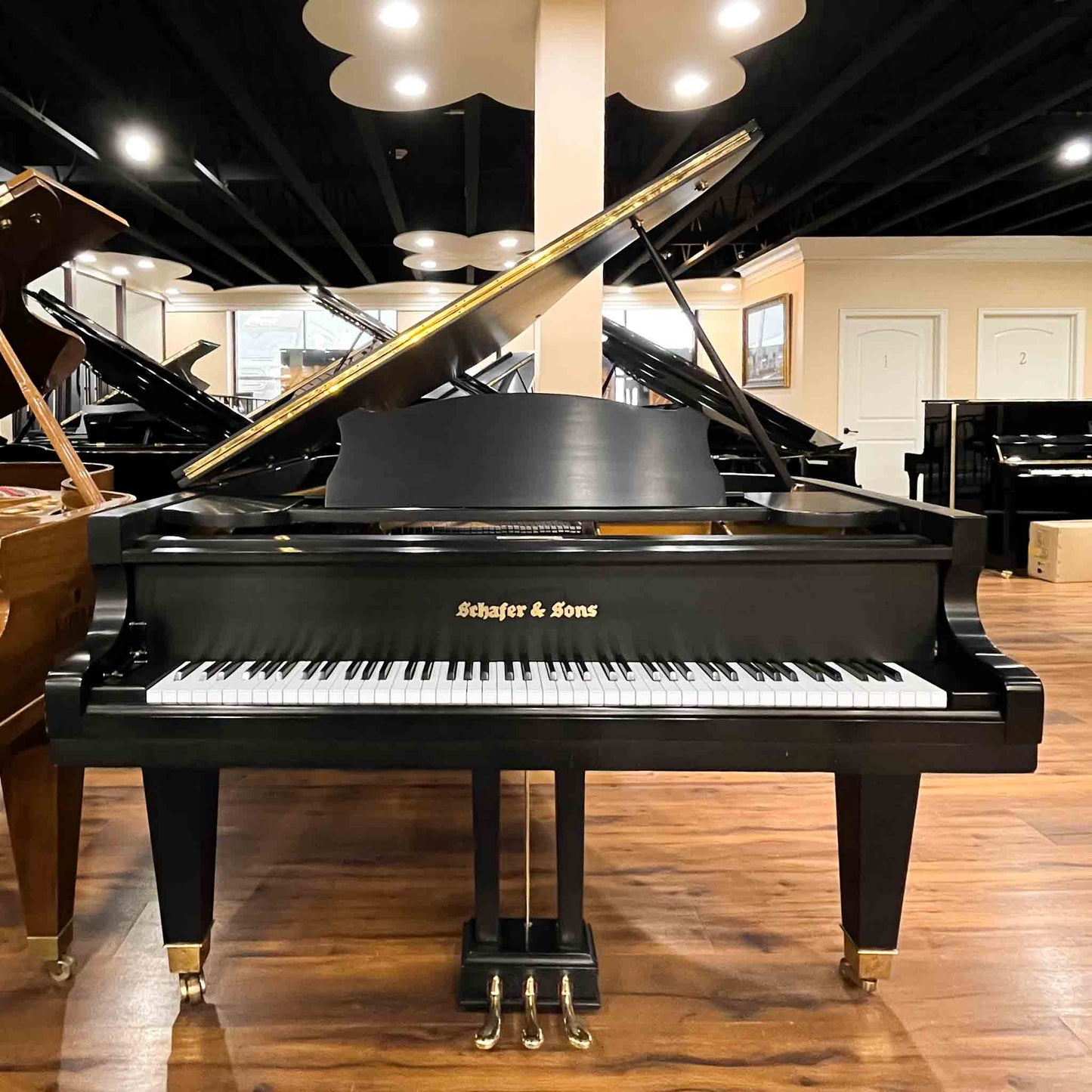 Schafer & Sons G-5A 6'9" Satin Black Grand Piano