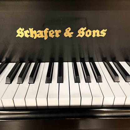 Schafer & Sons G-5A 6'9" Satin Black Grand Piano