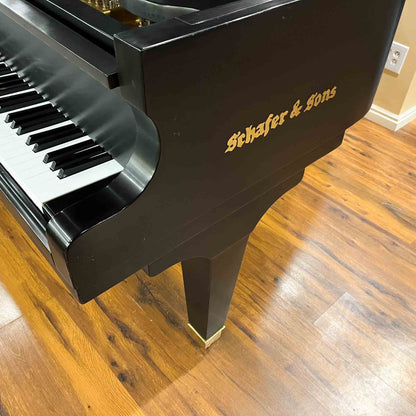 Schafer & Sons G-5A 6'9" Satin Black Grand Piano