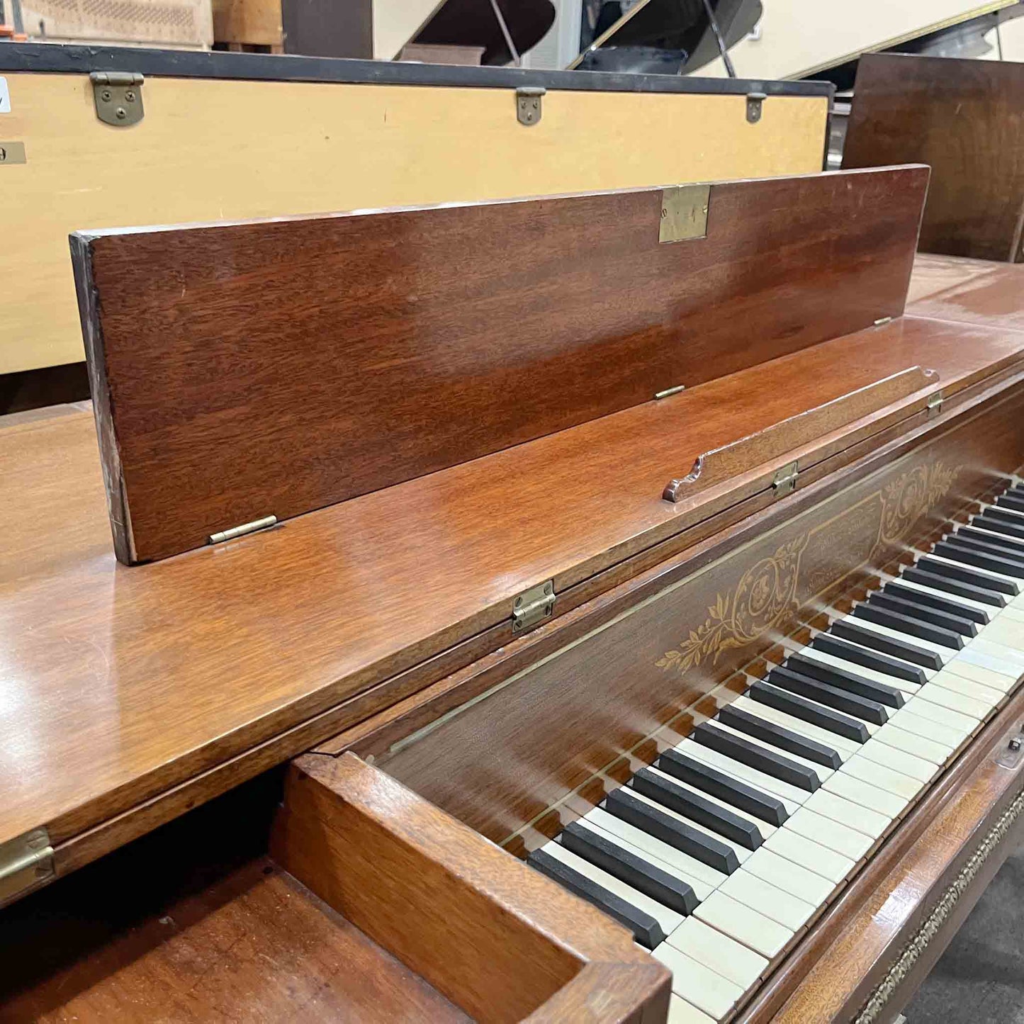 SOLD William Stodart 34" Commissioned Square Piano