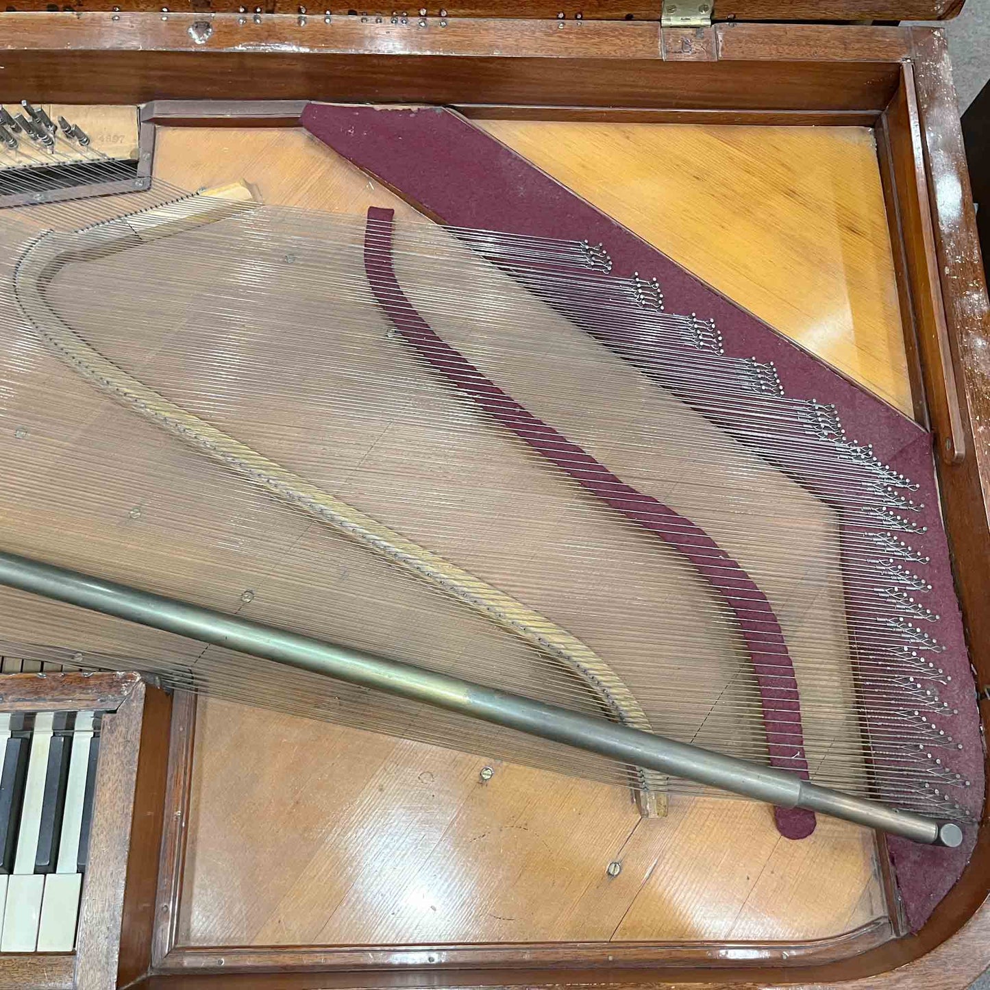 SOLD William Stodart 34" Commissioned Square Piano