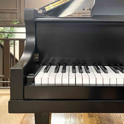 1970 Cable 5' Satin Black Baby Grand Piano