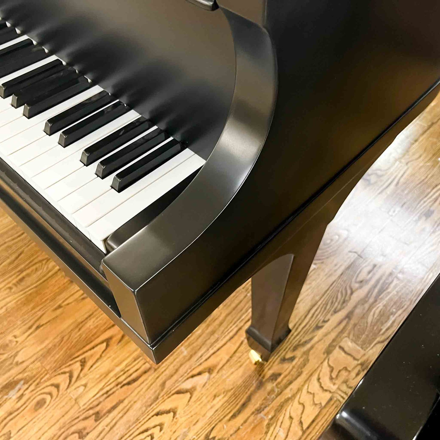 1970 Cable 5' Satin Black Baby Grand Piano