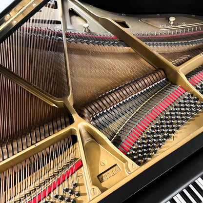 1970 Cable 5' Satin Black Baby Grand Piano