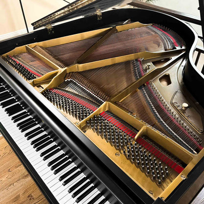 1970 Cable 5' Satin Black Baby Grand Piano