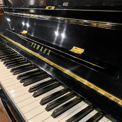 1975 Yamaha U3 52" Polished Black Upright Piano