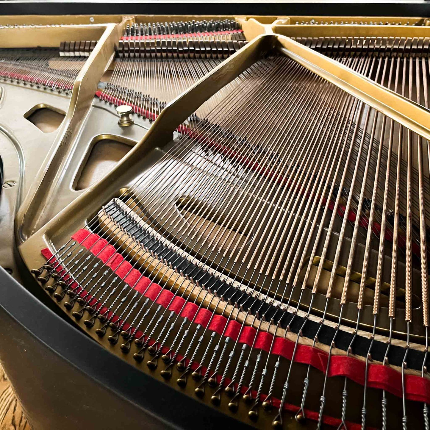 1970 Cable 5' Satin Black Baby Grand Piano