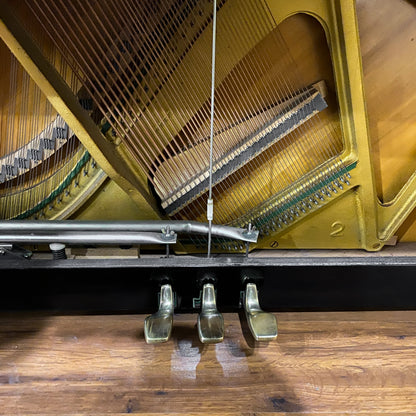 1975 Yamaha U3 52" Polished Black Upright Piano