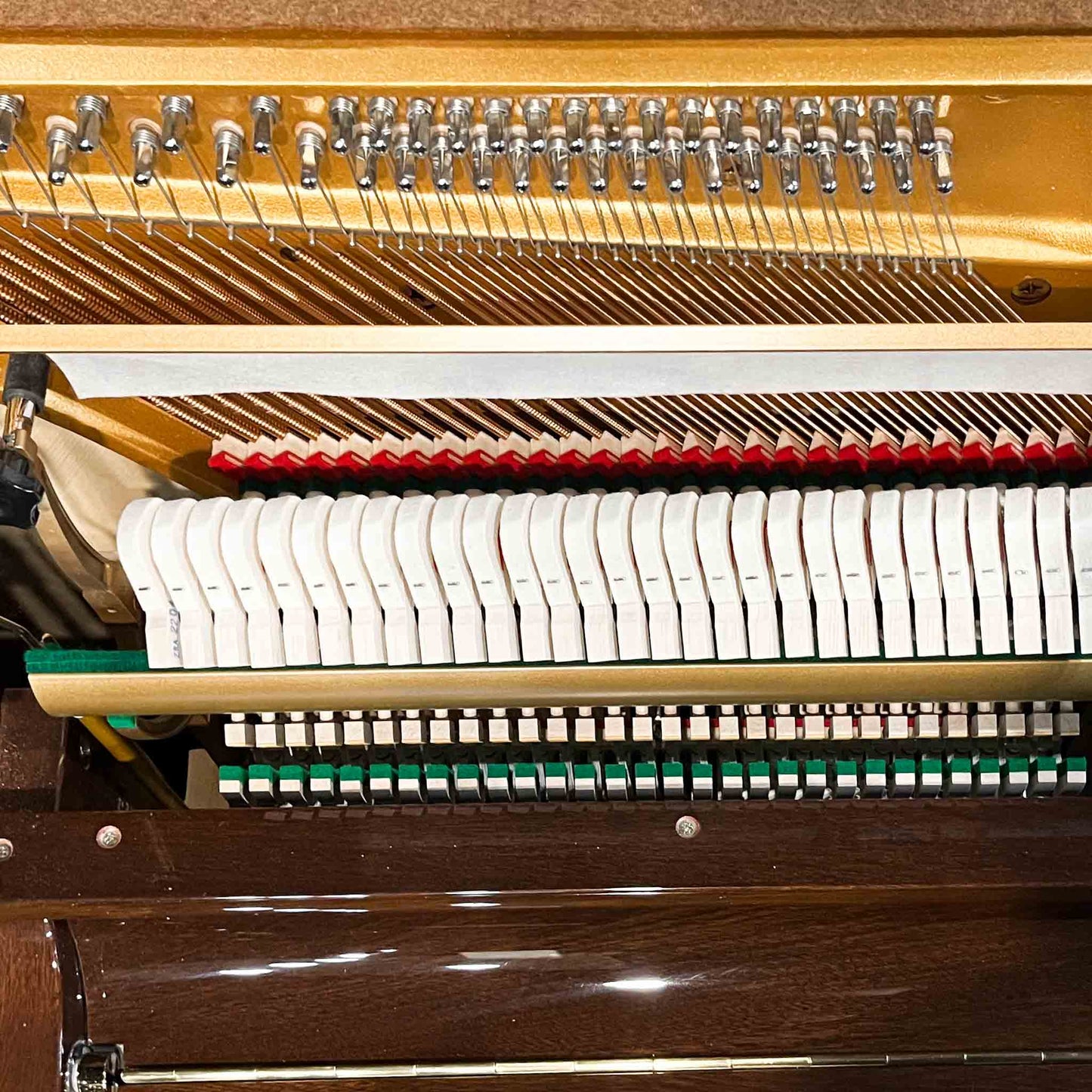 Hallet Davis 121 48" Polished Dark Walnut Upright Piano