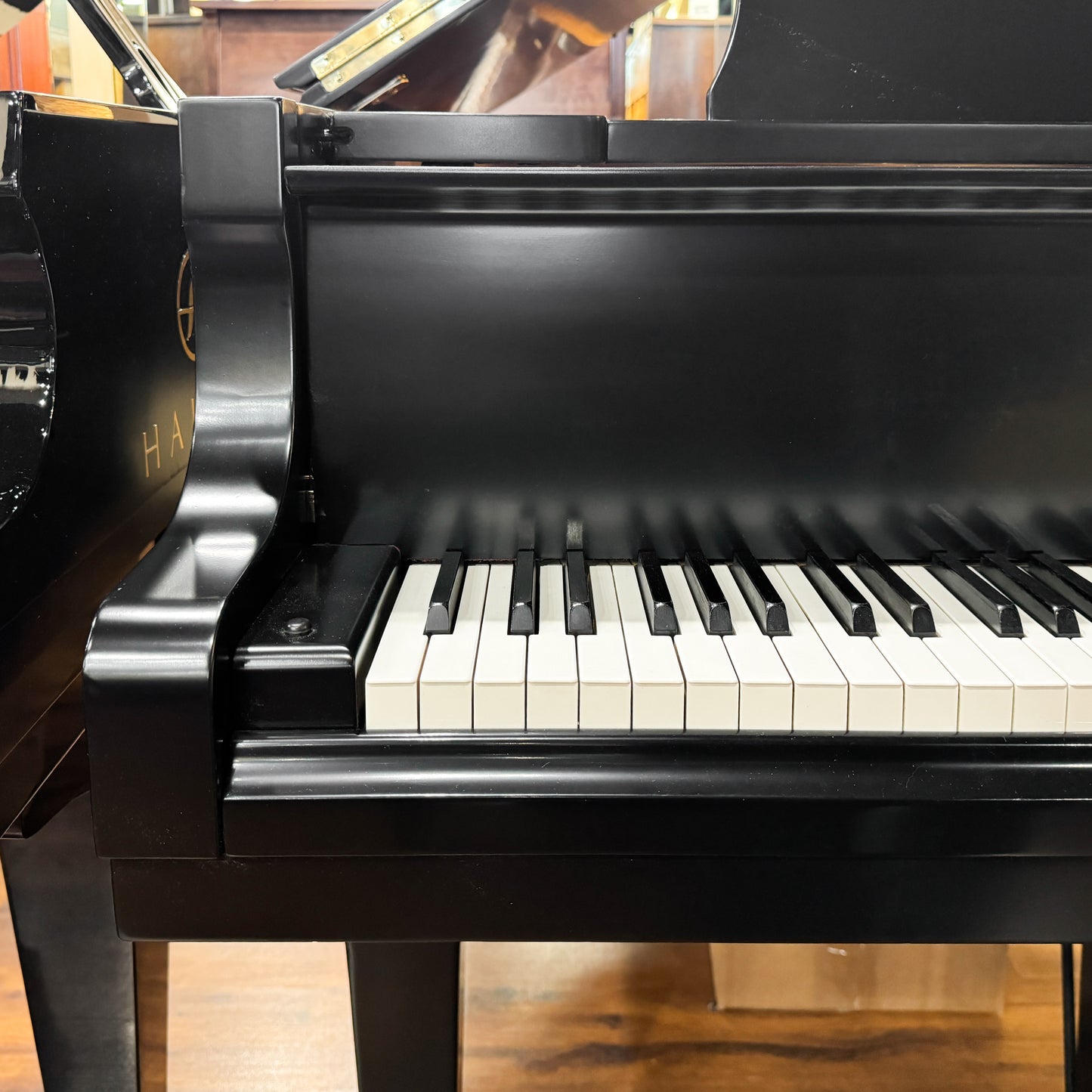 1991 Yamaha C5 6'7" Grand Piano / Satin Black  - with QRS Self Playing System