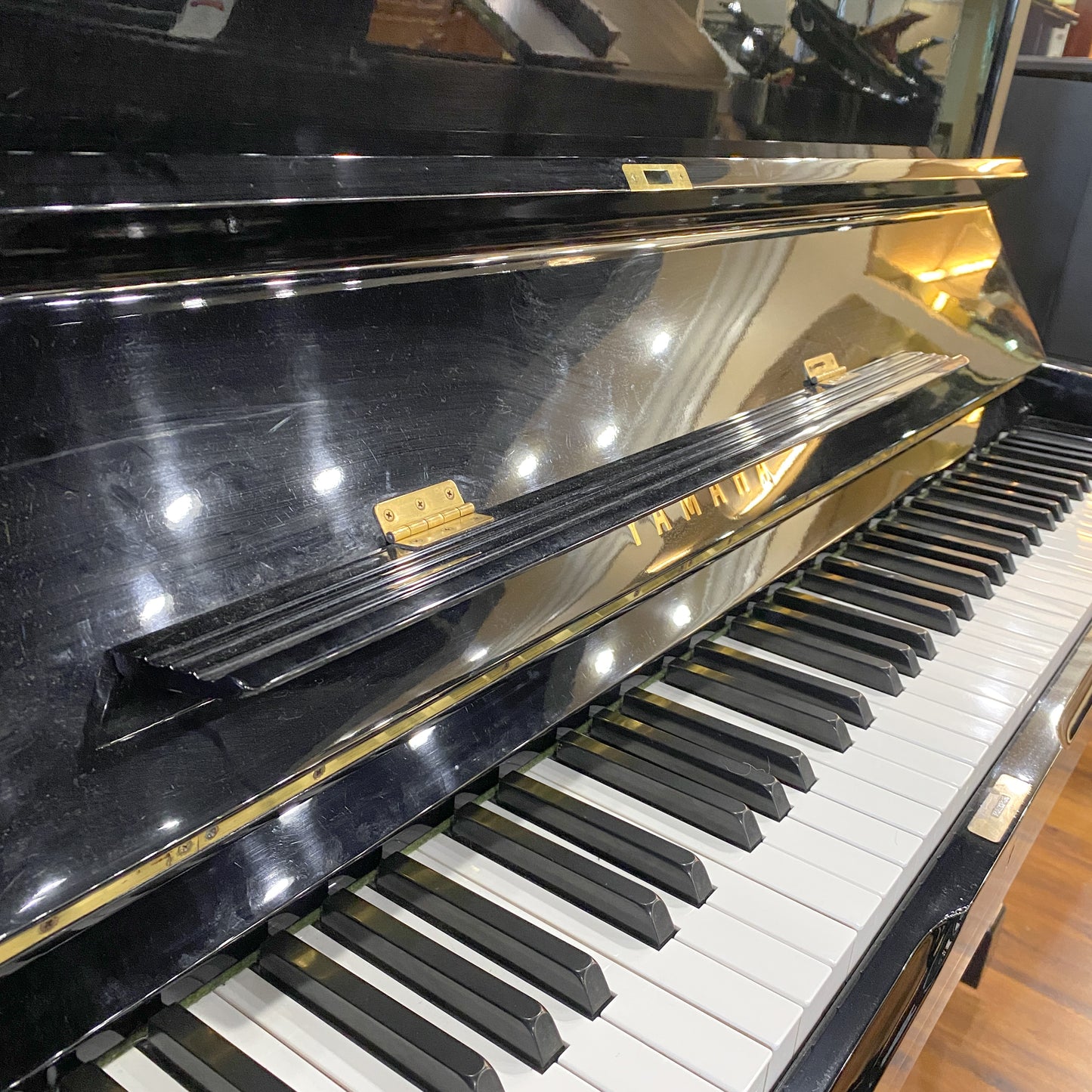 SOLD 1982 Yamaha U1 48" Satin Black Upright Piano