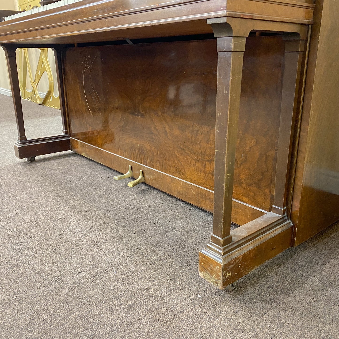 CURRENT SHOP WORK - 1934 Cable Nelson Wood Finish Commissioned Upright Piano