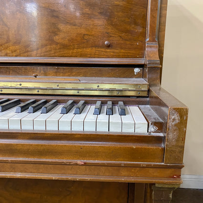 CURRENT SHOP WORK - 1934 Cable Nelson Wood Finish Commissioned Upright Piano