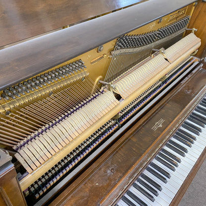 CURRENT SHOP WORK - 1934 Cable Nelson Wood Finish Commissioned Upright Piano