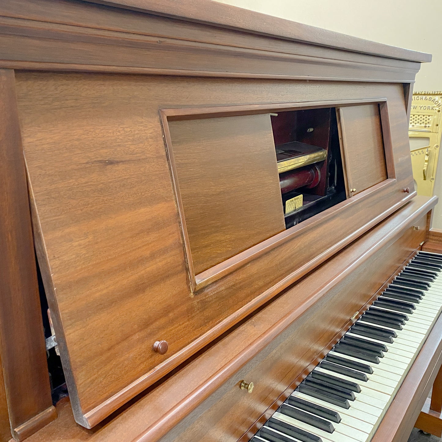 CURRENT SHOP WORK - 1933 Aeolian Autopiano Commissioned Upright Player Piano