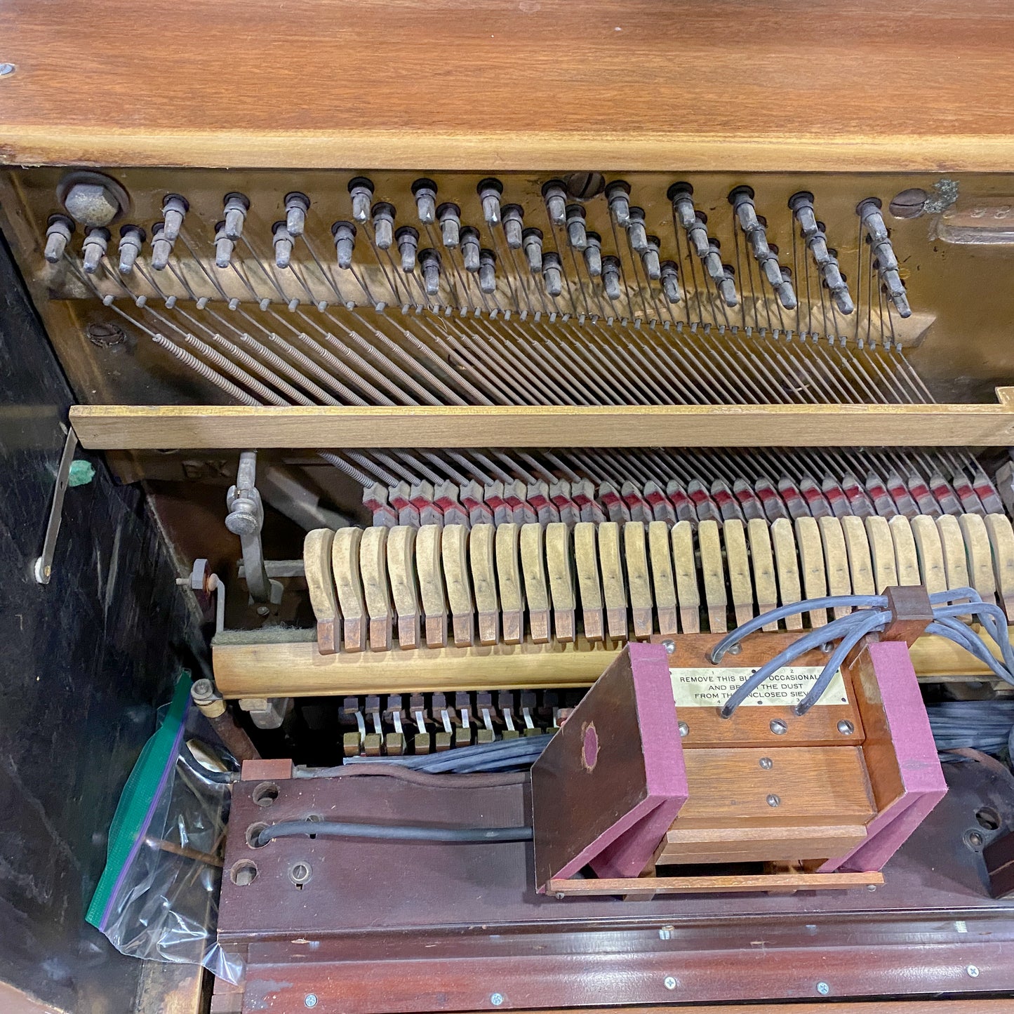 CURRENT SHOP WORK - 1933 Aeolian Autopiano Commissioned Upright Player Piano