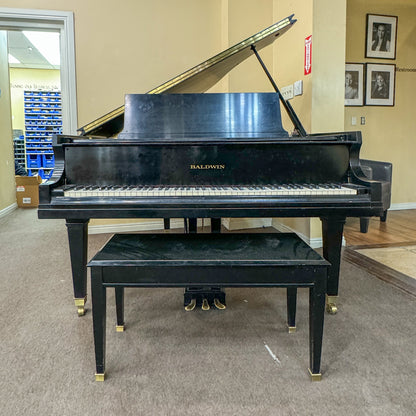 SOLD 1975 Baldwin R 5'8" Satin Black Grand Piano