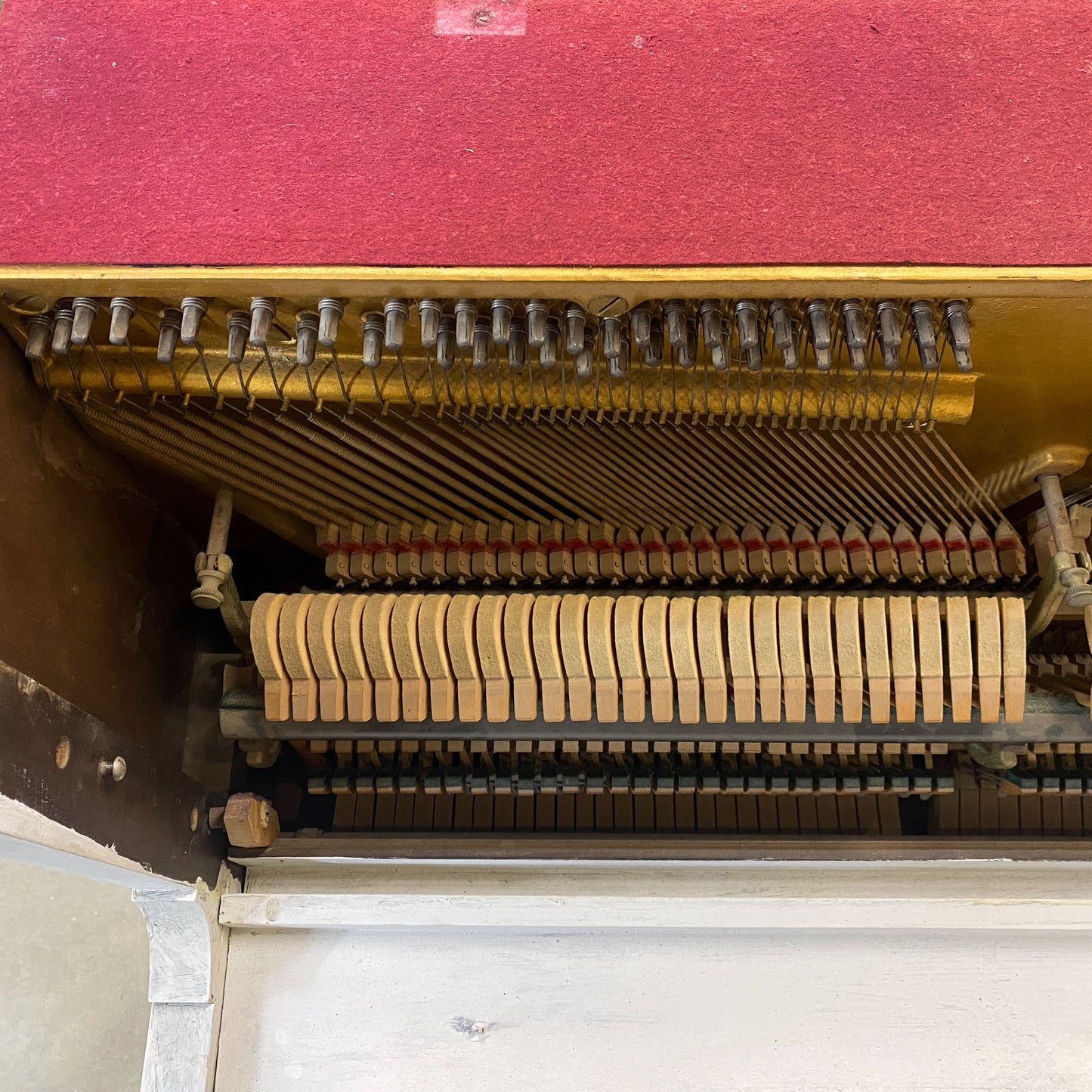 SOLD 1942 Acrosonic Baldwin Howard Wood Finish Commissioned Console Piano