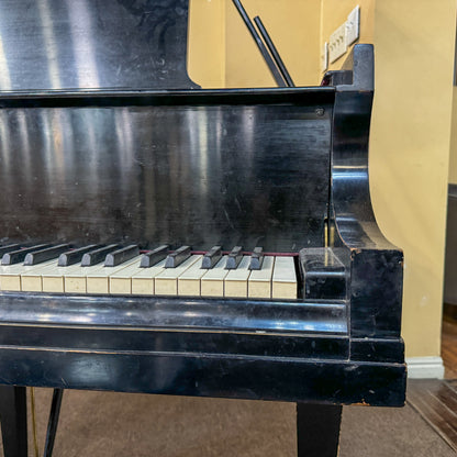 SOLD 1975 Baldwin R 5'8" Satin Black Grand Piano