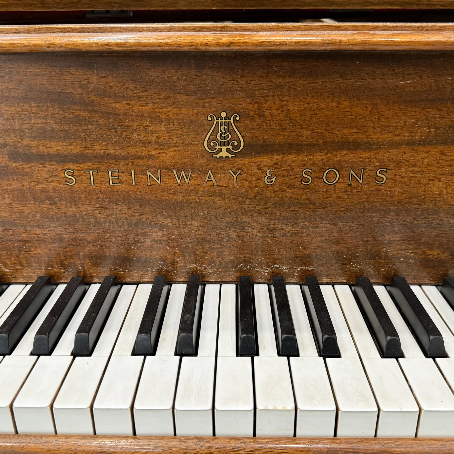 CURRENT SHOP WORK - 1923 Steinway Wood Finish Commissioned Grand Piano