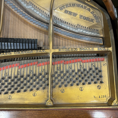 CURRENT SHOP WORK - 1923 Steinway Wood Finish Commissioned Grand Piano