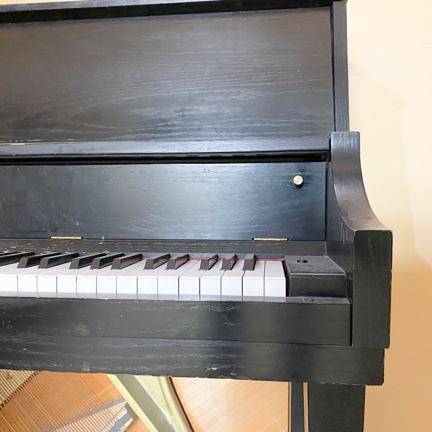 SOLD 1995 Boston 46" Satin Black Studio Piano