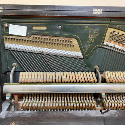 CURRENT SHOP WORK - 1911 Wellington Wood Finish Commissioned Upright Piano