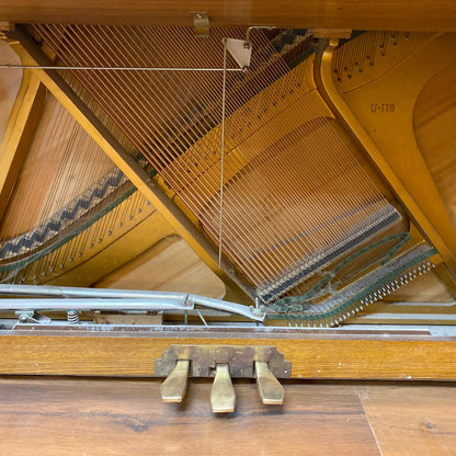 SOLD 1988 Young Chang Wood Finish Console Piano