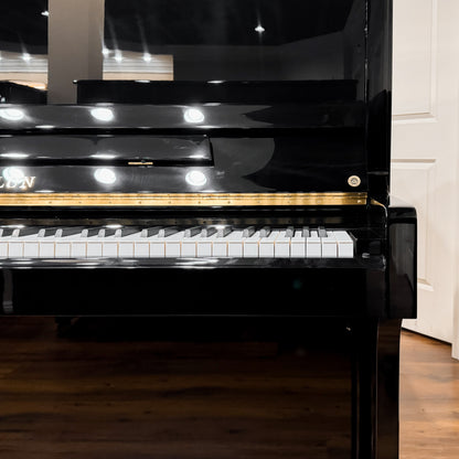 SOLD Hailun 121 Polished Black 48" Upright Piano